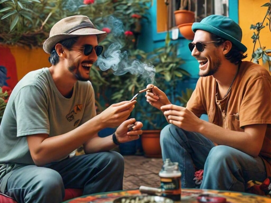 Weed in Albufeira, Portugal