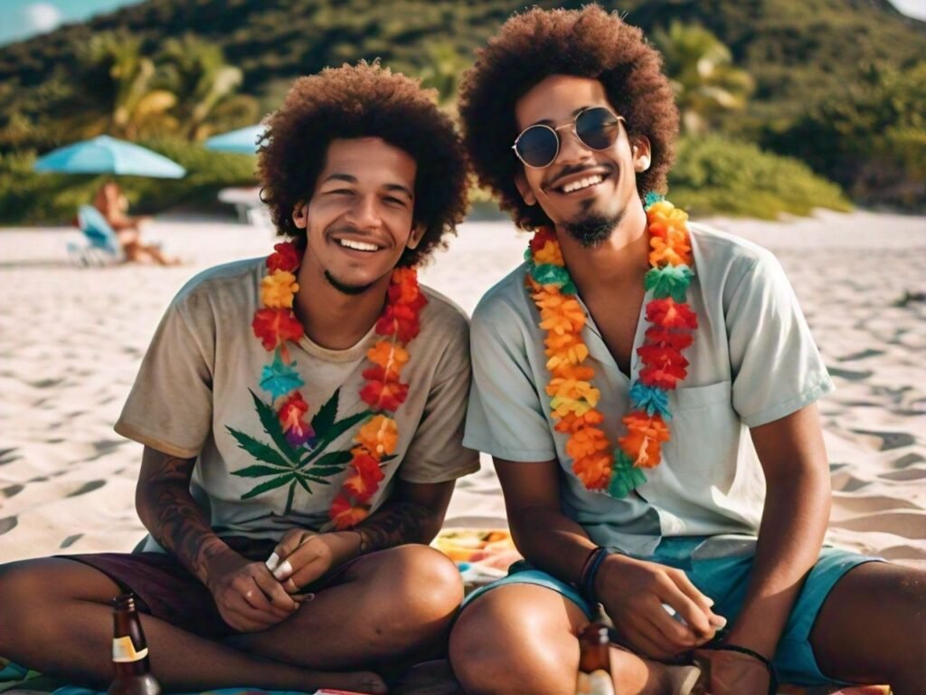 Weed in Culebra, Puerto Rico